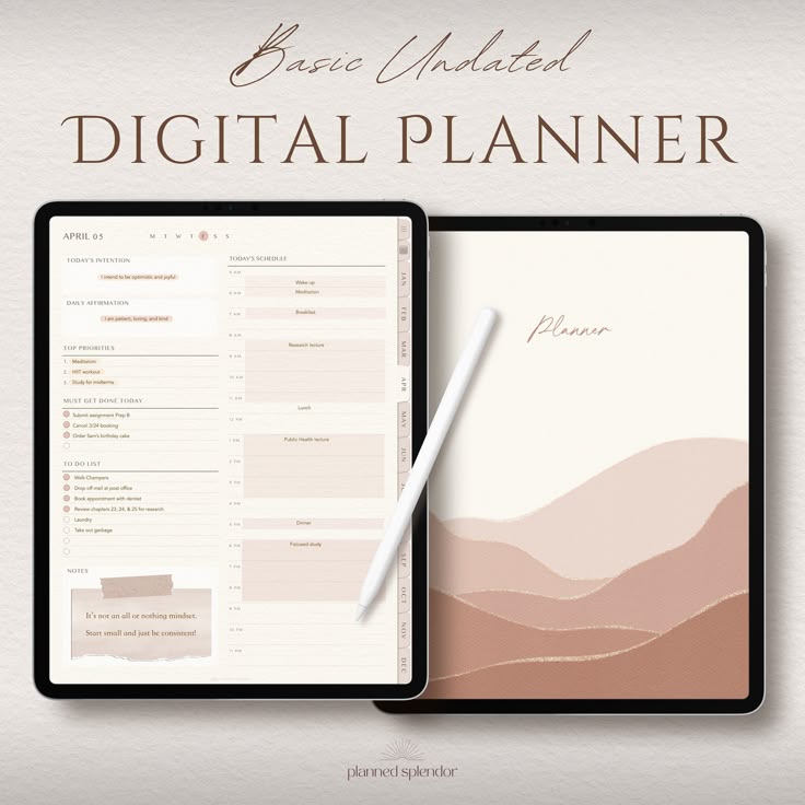Digital planner - ZYVOORA