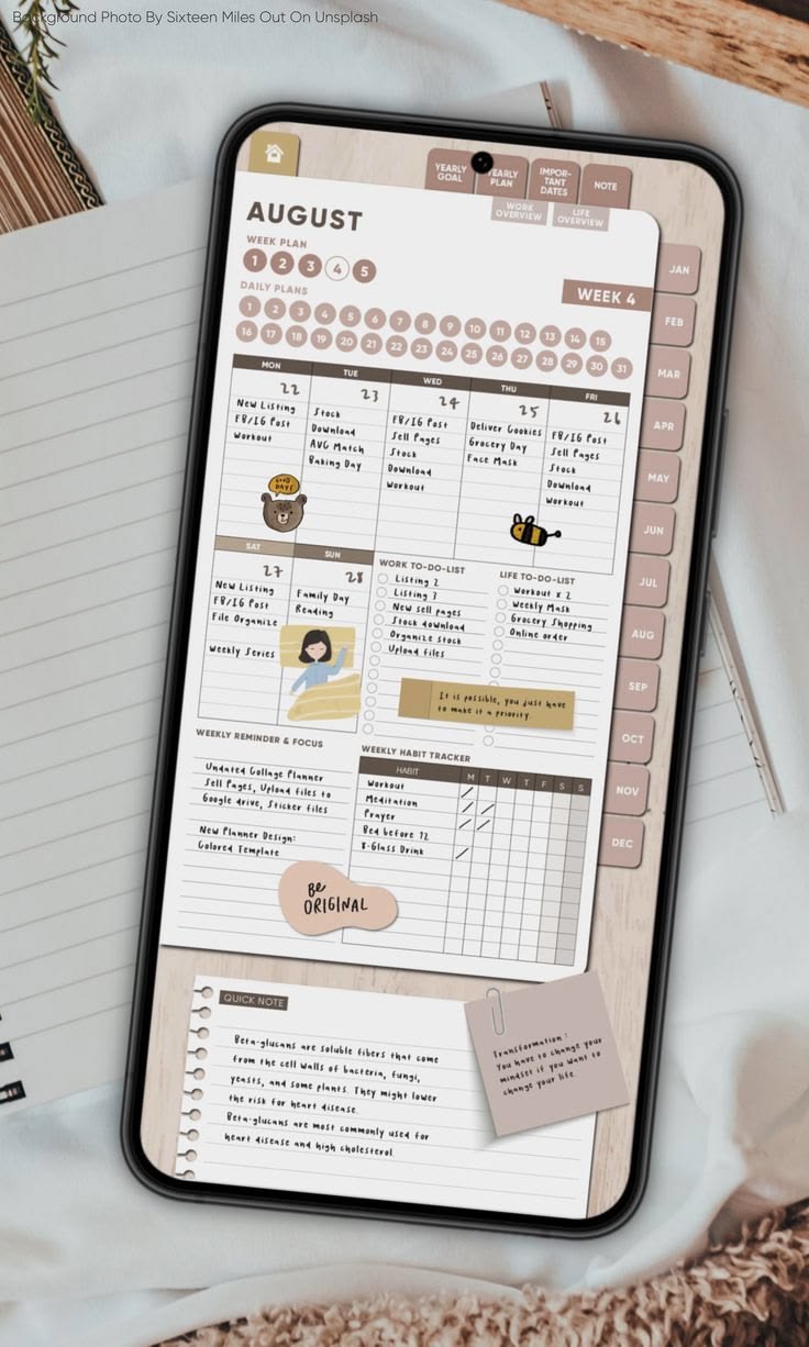 Digital planner - ZYVOORA